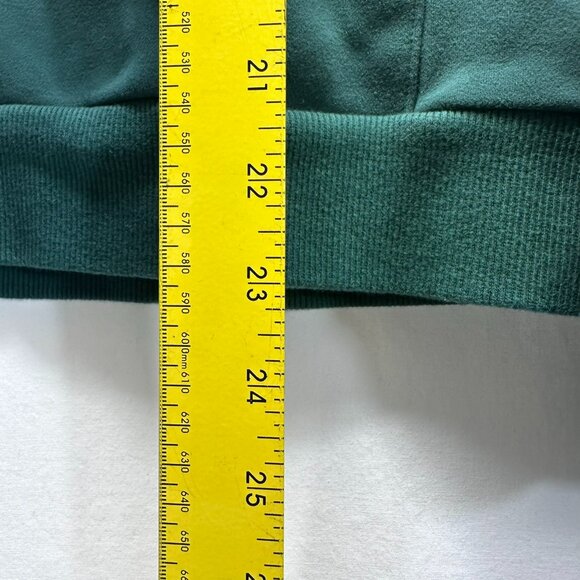 Zyia Active Hooded Sweatshirt and Relaxation Sweats Set Color Pine Kangaroo Pock - Picture 7 of 15